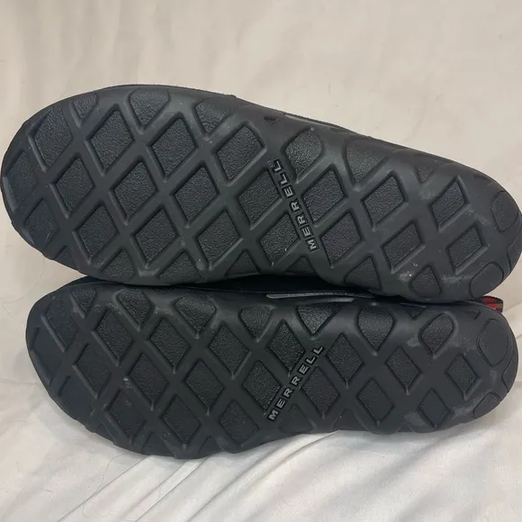 Merrell J95631 Jungle Moc Slip-On Shoes - Midnight Leather, Big Kids Sz 7 US