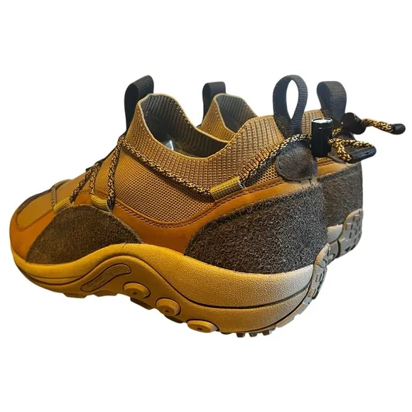 Merrell Mens Jungle Moc Explorer Suede Coyote Slip On Shoes Size 13