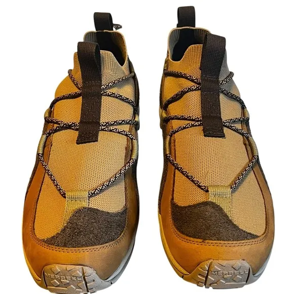 Merrell Mens Jungle Moc Explorer Suede Coyote Slip On Shoes Size 13