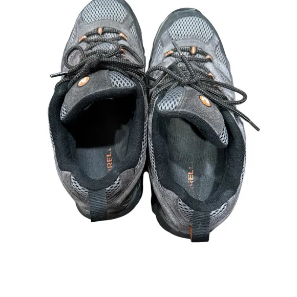 Merrell Moab 2 Vented Hiking Shoes Men’s 10.5 Outdoor Waterproof Beluga Gray