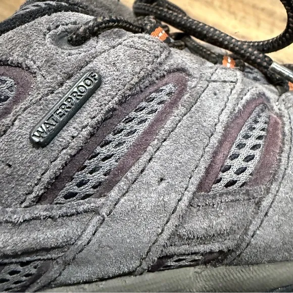 Merrell Moab 2 Vented Hiking Shoes Men’s 10.5 Outdoor Waterproof Beluga Gray