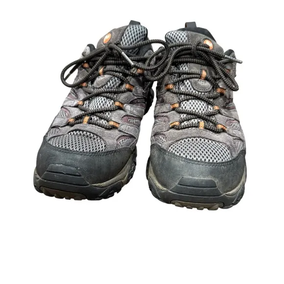 Merrell Moab 2 Vented Hiking Shoes Men’s 10.5 Outdoor Waterproof Beluga Gray