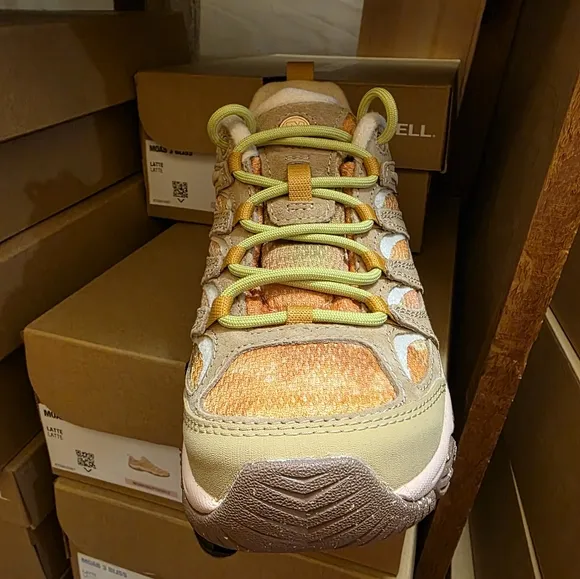 Merrell Moab 3 Bliss Hiking Shoes - Tan and Orange