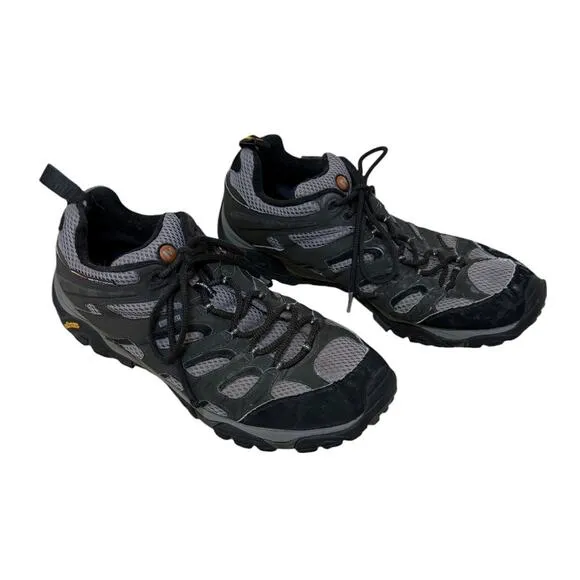 Merrell Moab Beluga Hiking Boots 13 Men Black Gorpcore Trail Outdoor J87577