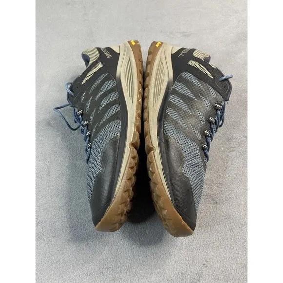 Merrell Shoes Men 14 Blue Nova 2 Trail Run Outdoor Train Race J066943 Sneakers