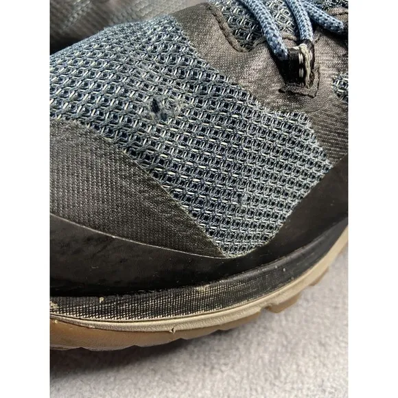 Merrell Shoes Men 14 Blue Nova 2 Trail Run Outdoor Train Race J066943 Sneakers