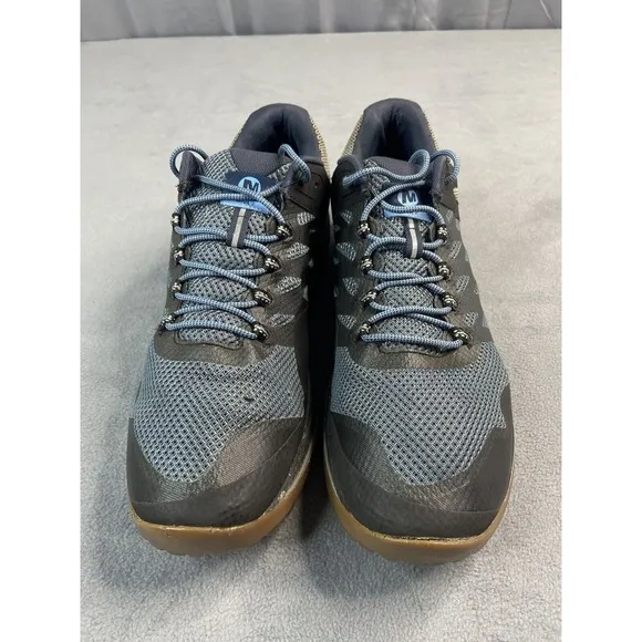 Merrell Shoes Men 14 Blue Nova 2 Trail Run Outdoor Train Race J066943 Sneakers