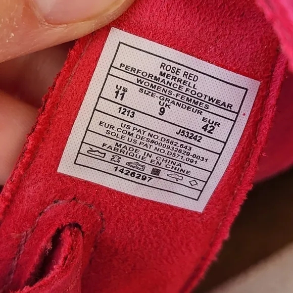 Merrell swivel women's rose red sandals