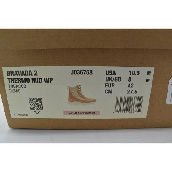 Merrell Womens Size 10.5 Bravada 2 Thermo Mid Waterproof Insulated Snow Boots