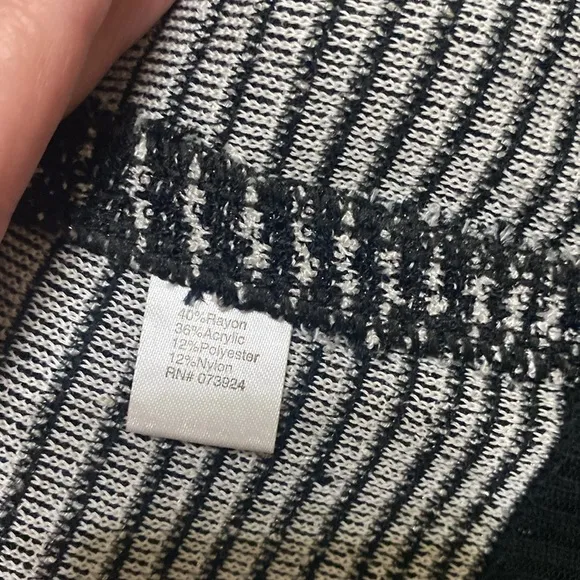 Ming Wang open front knit jacket cardigan size extra small