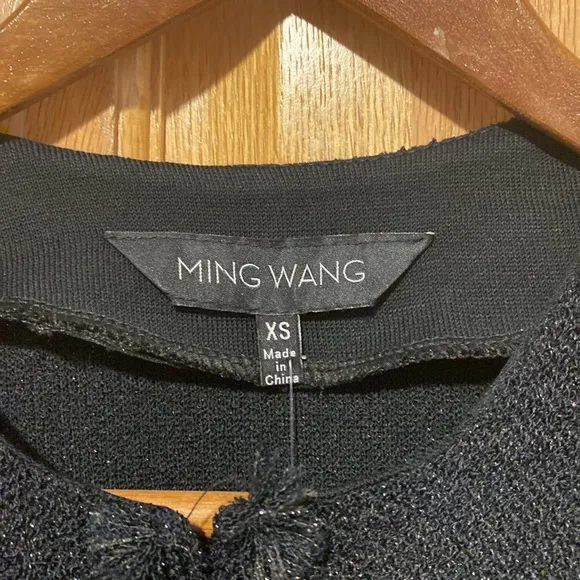 Ming Wang open front knit jacket cardigan size extra small
