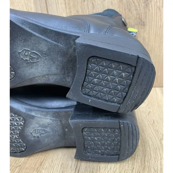 Moretta Clio Paddock Boots Black Leather Horse Riding Equestrian Youth Size 4