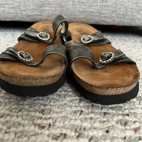 Naot Kate Rhinestone Crystal Buckle Sandal