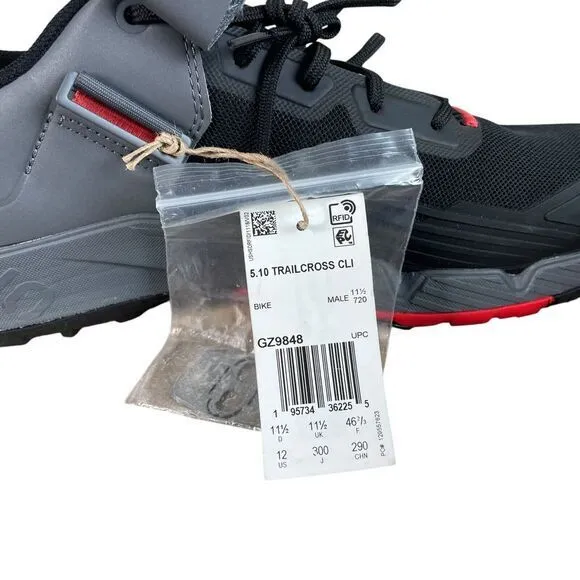 NEW Adidas Five Ten‎ 5.10 Mens 12 Trailcross Clip In Mountain Bike Shoes GZ9848