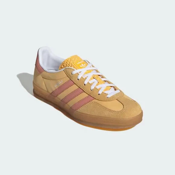 NEW adidas Gazelle Indoor Sneakers Semi Spark For Women 025