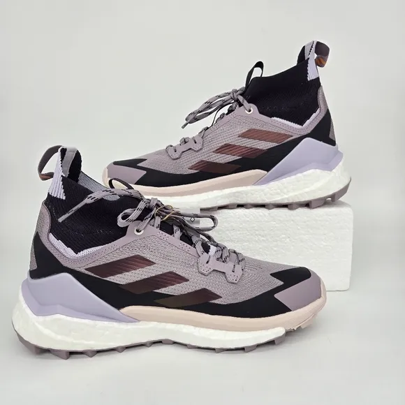New adidas Terrex Free Hiker 2.0 Preloved Fig Women's Trail Running Shoes Size 8