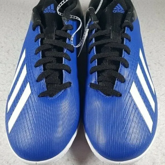 New‎ Adidas X 19.4 Indoor Soccer Football Shoes Team Royal Blue EF1619 Mens Sz 7