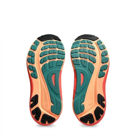 NEW ASICS men's kayano 31 running shoes in black/rainy lake