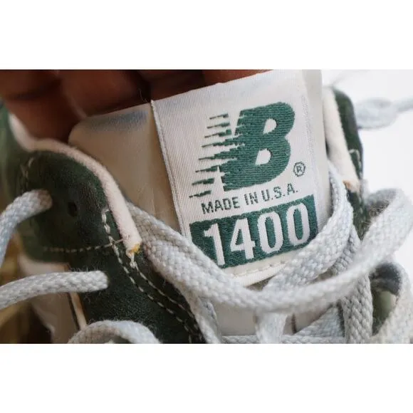 New Balance 1400 Mountain Green NB Og Retro RARE Size 10.5 Athletic VINTAGE