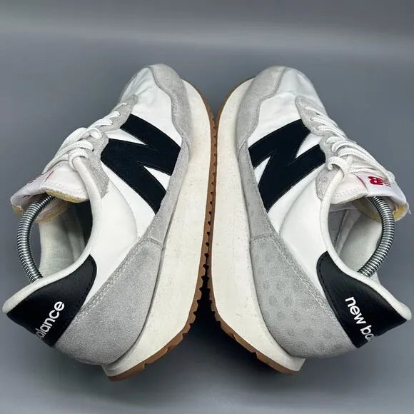 New Balance 237 Men's 11.5 Gray Suede Sneaker Classic Lace-Up Low Top Shoes