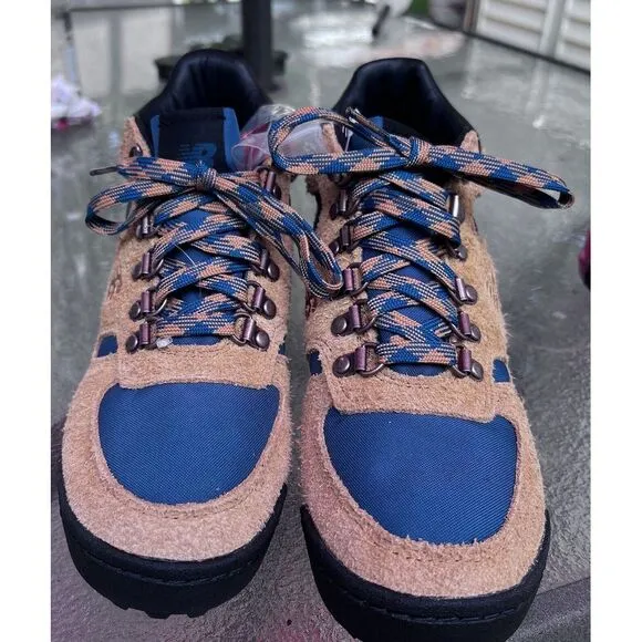 New Balance Rainier Low‎ Hiking Shoes / Beige Blue / URAINAA  Mens 5 Women's 7