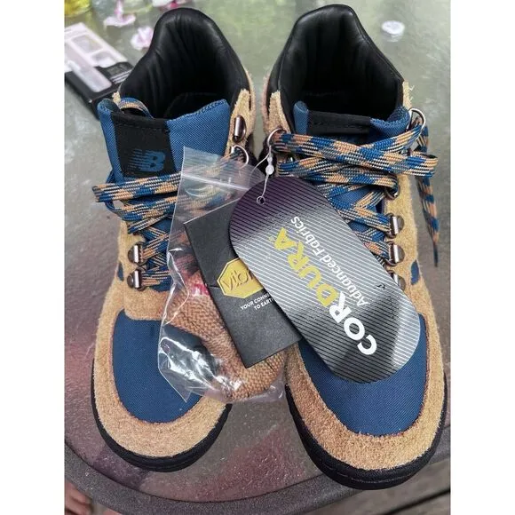 New Balance Rainier Low‎ Hiking Shoes / Beige Blue / URAINAA  Mens 5 Women's 7