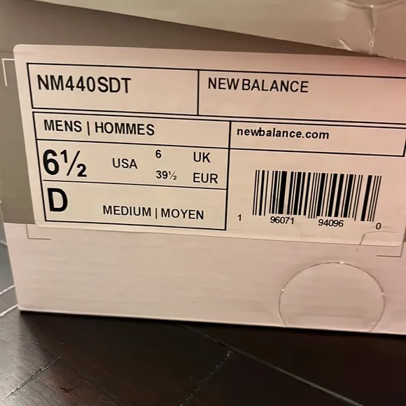 New Balance Skate Shop Day NM440SDT shoes sneakers 440 skateboard Men’s sz 6.5