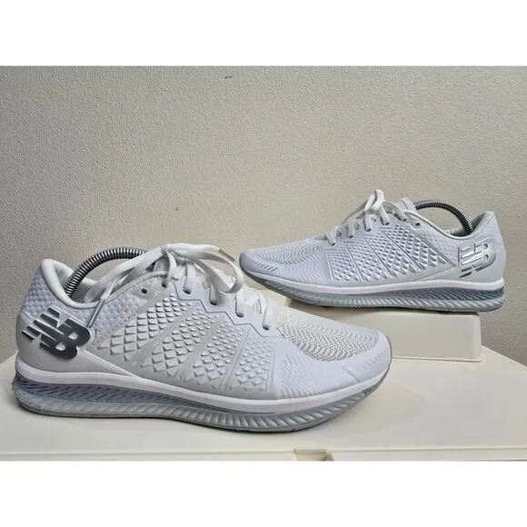 New Balance Women's FuelCell WFLCLV1 Running Shoes White Gray Size 9.5
