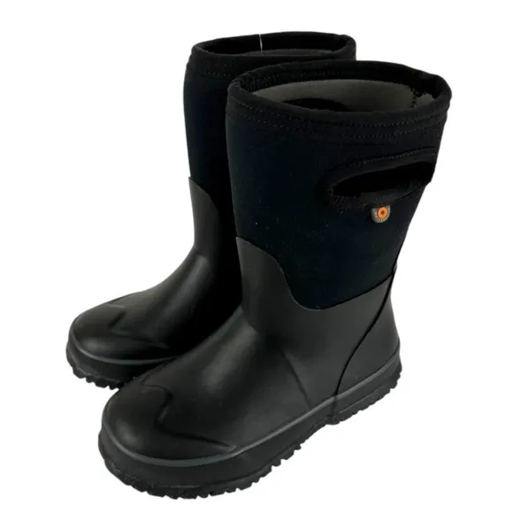 NEW Bogs Kids' Grasp Pull On Insulated Rain Boots