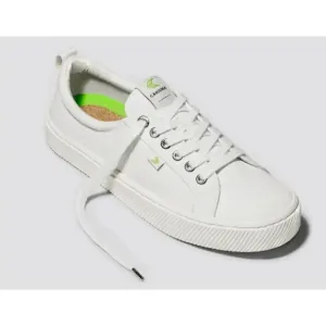 NEW Cariuma Shoes OCA Low Canvas Sneaker Skateboard Lace Top Off-White Mens 8.5