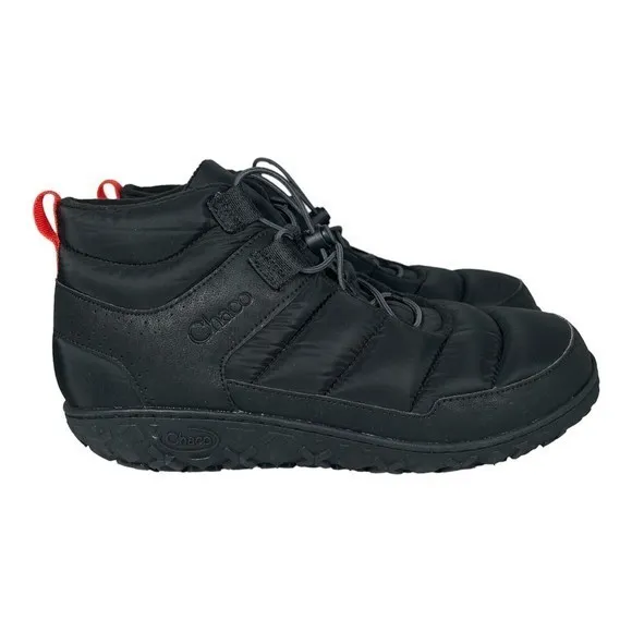 NEW Chaco Ramble Puff LAC Men's 10.5 Black Water Resistant‎ Insulated Boots