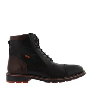 NEW FLUCHOS men's terry tie boot in black