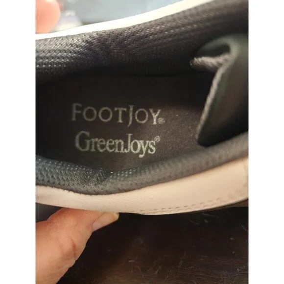 New FootJoy FJ Green Joy Saddle Golf Shoes Men’s 9 M White Brown Black 45515‎
