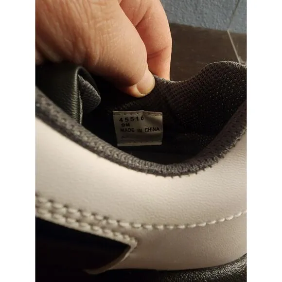 New FootJoy FJ Green Joy Saddle Golf Shoes Men’s 9 M White Brown Black 45515‎