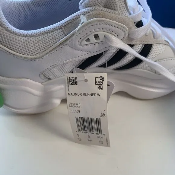 New In Box From StockX Adidas Magmur Runner 'Footwear White' EE5139 Women Sz 7.5