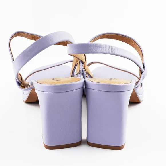 New MADEWELL Size 10.5 The Cherelle Slingback Heeled Sandal in Distant Peri
