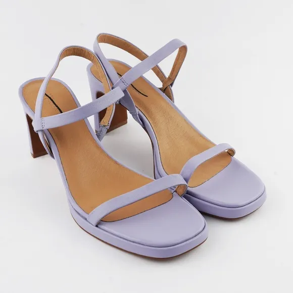 New MADEWELL Size 10.5 The Cherelle Slingback Heeled Sandal in Distant Peri