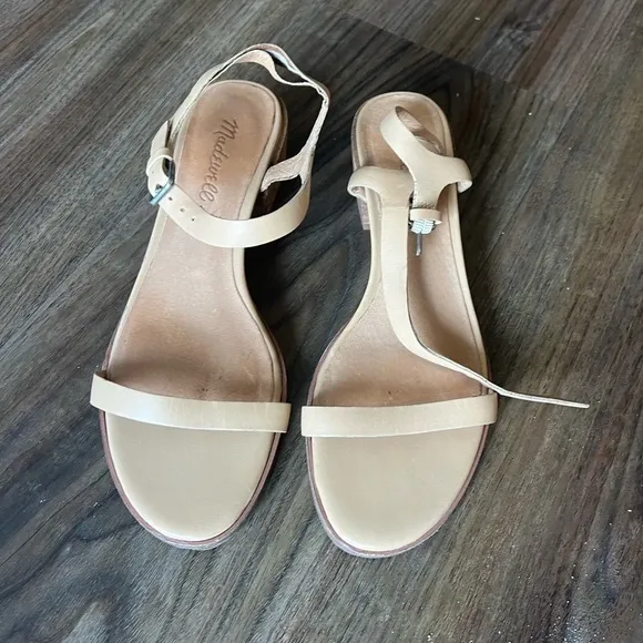NEW Madewell The Louise Sandal in Leather