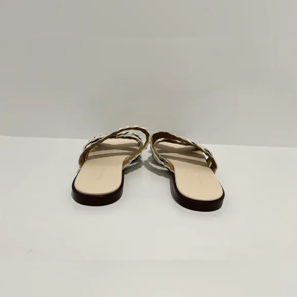 NEW Madewell The Mena Slide Sandal in Ecru size 6.5