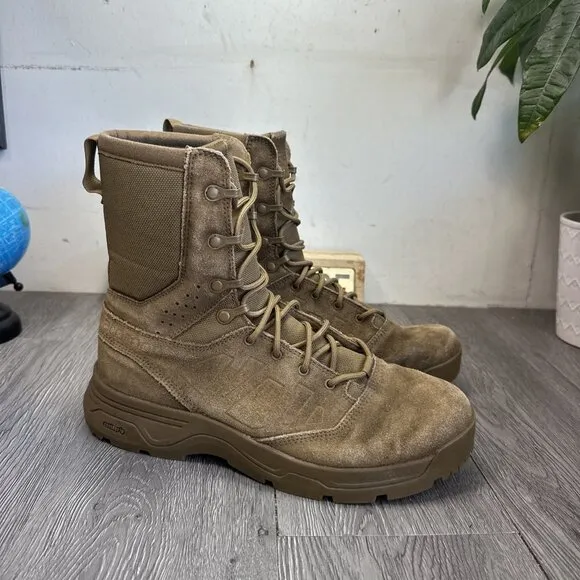 New Men's Salomon Forces Guardian Tactical Leather Boots Men 9 Women 10