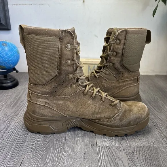 New Men's Salomon Forces Guardian Tactical Leather Boots Men 9 Women 10