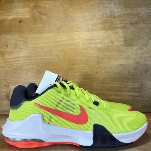 NEW Nike Air Max Impact 4 Mens Sz 11 Basketball Shoes Sneakers Light Lemon Twist