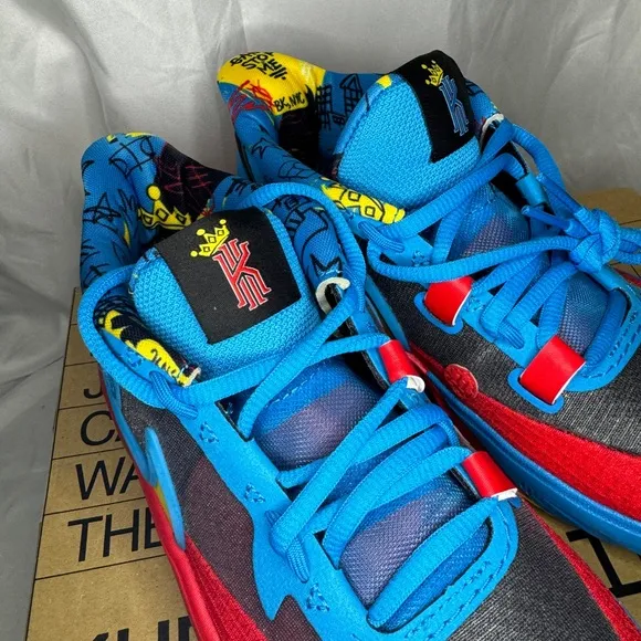 New Nike Kyrie 8 Go GS Black Yellow 5.5Y/7W Basketball Shoes
