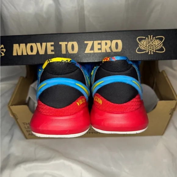 New Nike Kyrie 8 Go GS Black Yellow 5.5Y/7W Basketball Shoes