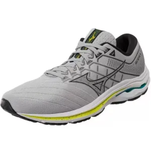 NEW NWT Mens Sz 7 1/2 Light Grey Athletic Running Shoes MIZUNO WAVE INSPIRE 18