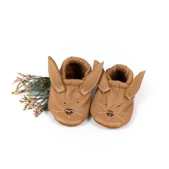 NEW STARRY KNIGHT DESIGN unisex oat bunnies critters baby moccasins &amp; toddler sh
