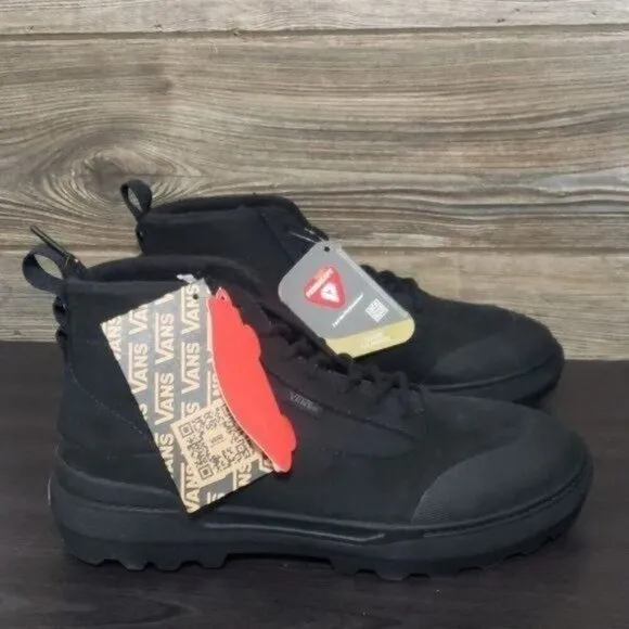 New Vans Colfax Ankle Boot Mte 1 Suede Waterproof Hiking Outdoor Black Shoes