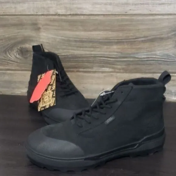 New Vans Colfax Ankle Boot Mte 1 Suede Waterproof Hiking Outdoor Black Shoes