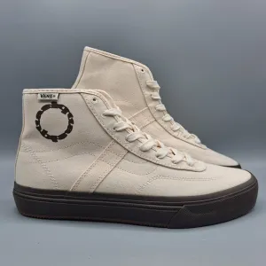New Vans x Quasi Skateboards Gilbert Crockett High Decon Cream Canvas Brown Mens