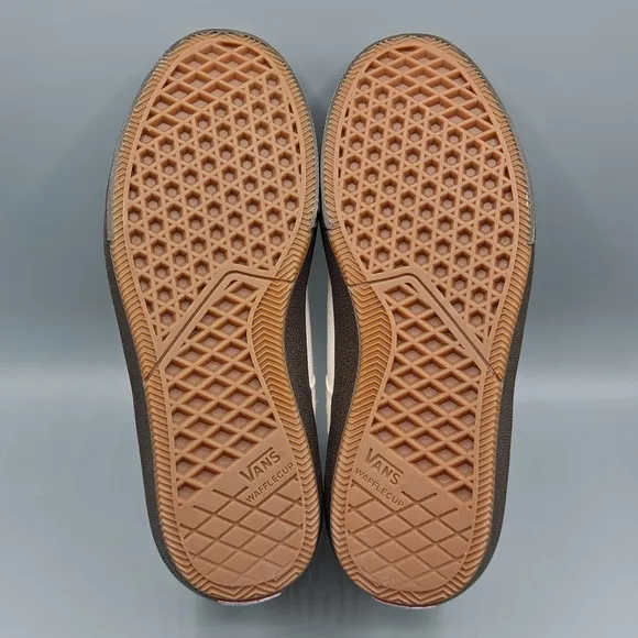 New Vans x Quasi Skateboards Gilbert Crockett High Decon Cream Canvas Brown Mens